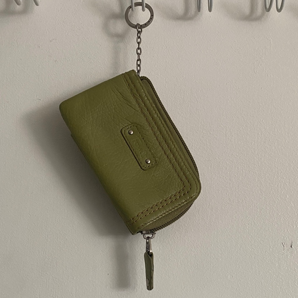 Fossil Olive Leather Women's Wallet
